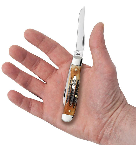 Case Knife - 6.5 BoneStag® Mini Trapper