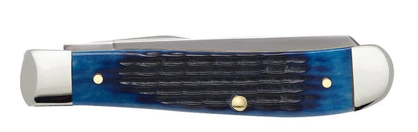 Case Knife - Blue Bone Rogers Corn Cob Mini Trapper