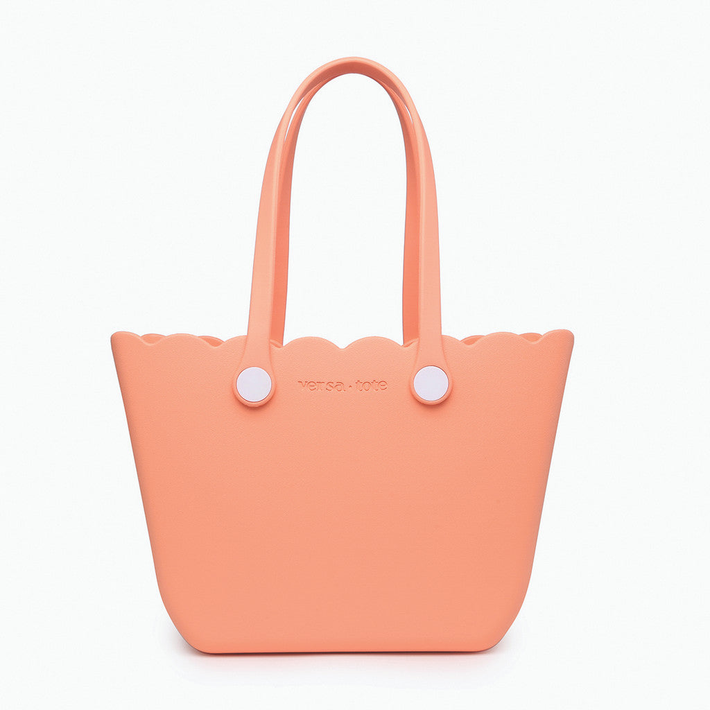 Versa Tote - Medium Scalloped Coral