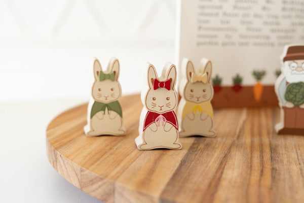 Wood Storybook Gift Set | Peter Rabbit