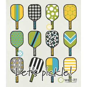 Wet-it! Reusable Cloth | Pickleball Paddle Fun