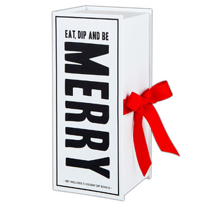 Eat, Dip & Be Merry Book Box Gift Set
