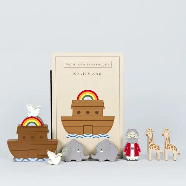 Wood Storybook Gift Set | Noah's Ark