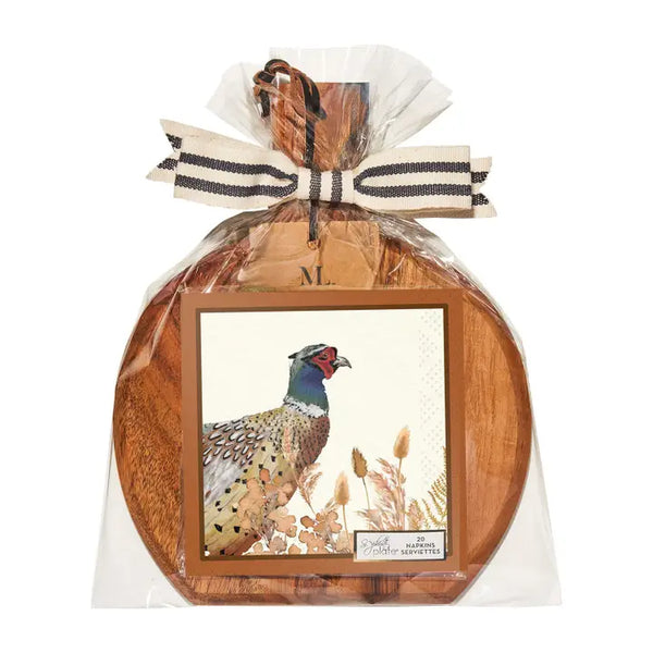 Acacia Board Gift Kit: Woodland Harvest