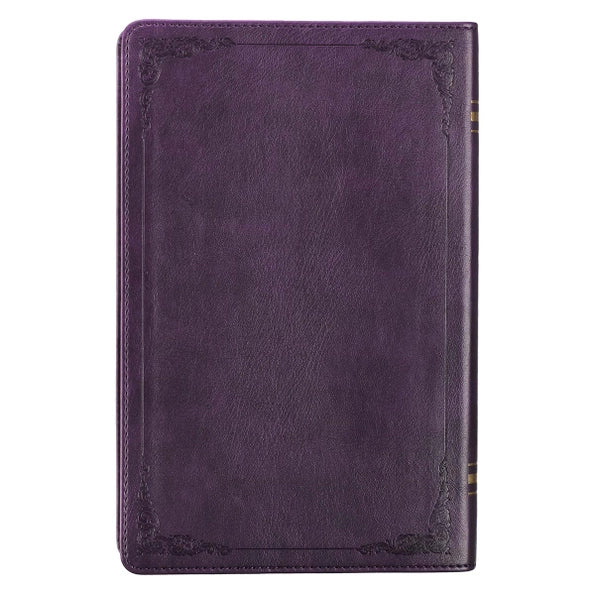KJV Bible - Purple Faux Leather