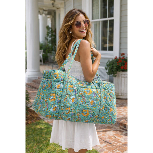 Vera Bradley - Large Original Duffel | Gemstone Paisley