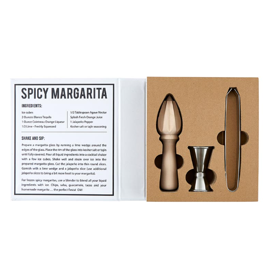 Margarita Book Box Gift Set