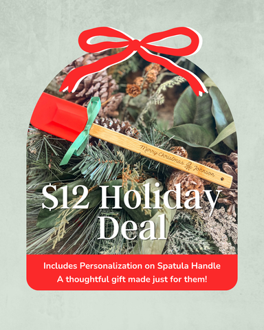 HOLIDAY DEAL | $12 Personalized Red Spatula