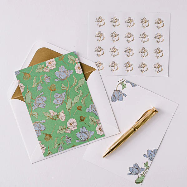 Luxury Stationary Set - Les Fleurs