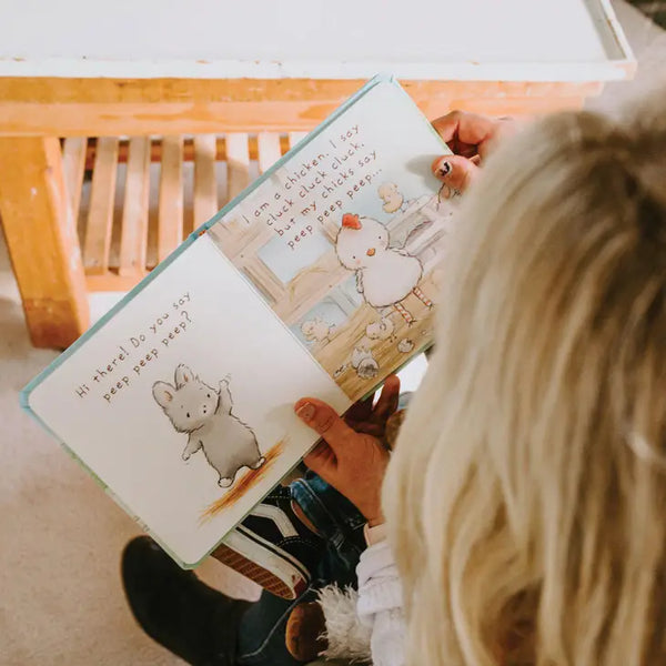 Baby Board Book | Who Says Peep Peep