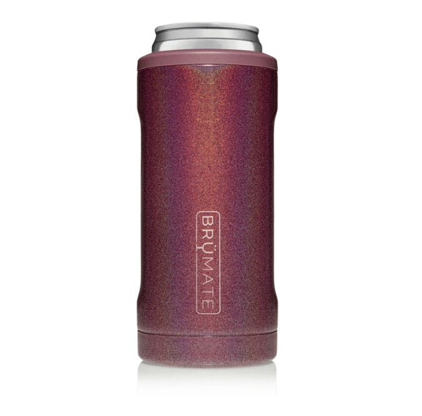 glitter merlot brumate slim can cooler