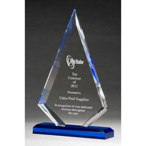 Acrylic Award - Blue Arrow