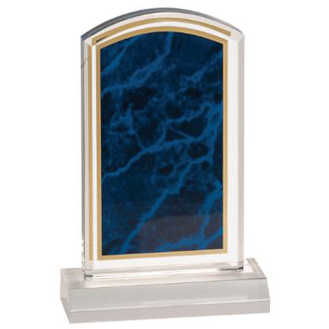 Acrylic Award - Blue Marbleized