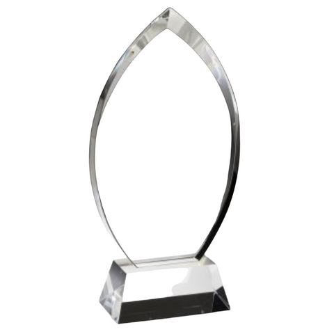 Cascade Crystal Personalized Award