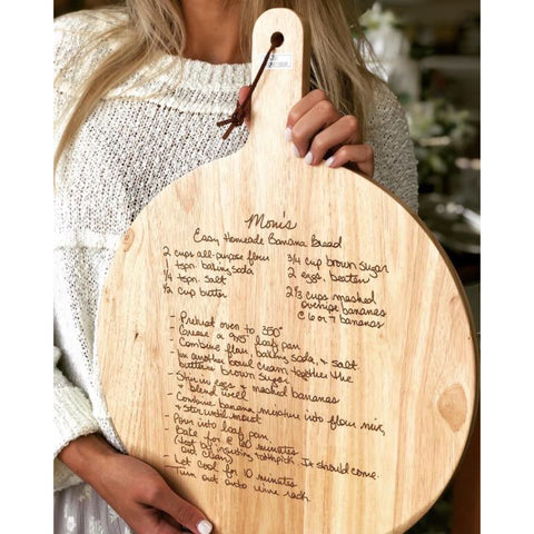 Cutting Board - Round Paddle