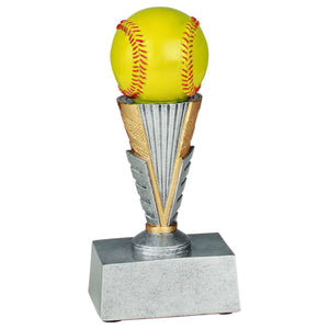 Softball Resin w/ Yellow Softball