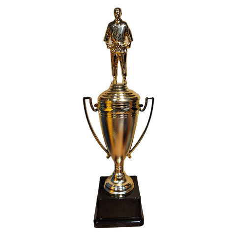 Karate Figure on Trophy Cup / Karate Trophy