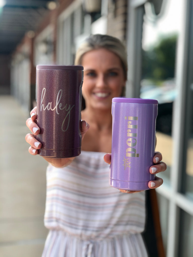 Engraved Personalized Brumate Slim Can Koozie - Hopsulator