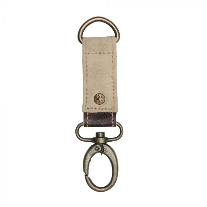 Myra Bag - Beige Key Fob