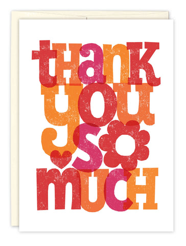 Greeting Card - Thank You so Much