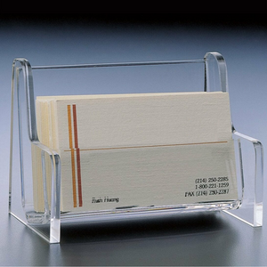 Acrylic Bench Business Card Holder