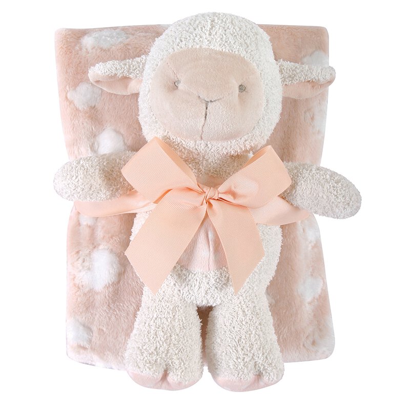 baby blanket and toy set