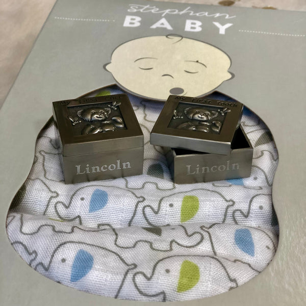 Baby Gift - Baby's First Tooth And Curl