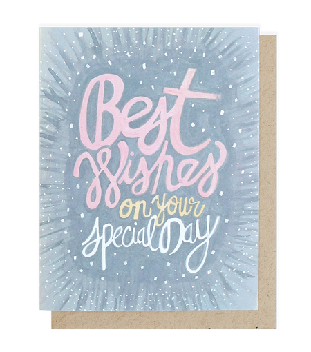 Greeting Card - Best Wishes