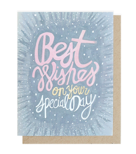 Greeting Card - Best Wishes