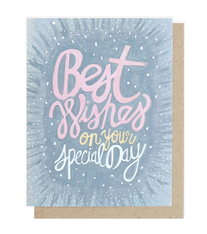 Greeting Card - Best Wishes