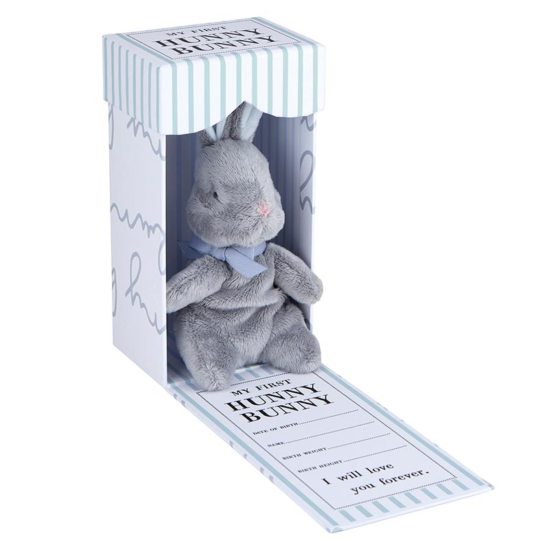 blue hunny bunny baby gift set