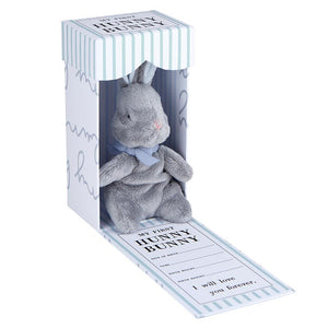 blue hunny bunny baby gift set