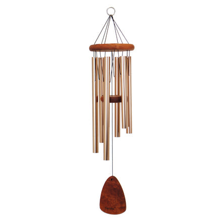 engraved bronze festival wind chime