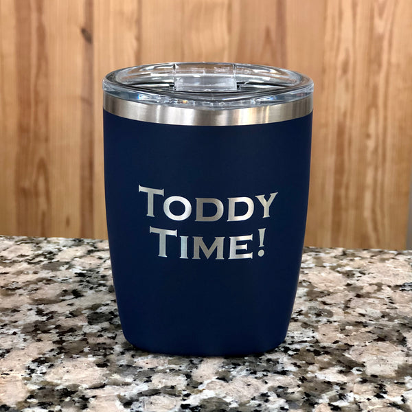 personalized navy brumate rocks tumbler