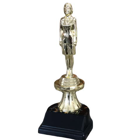 military service woman trophy