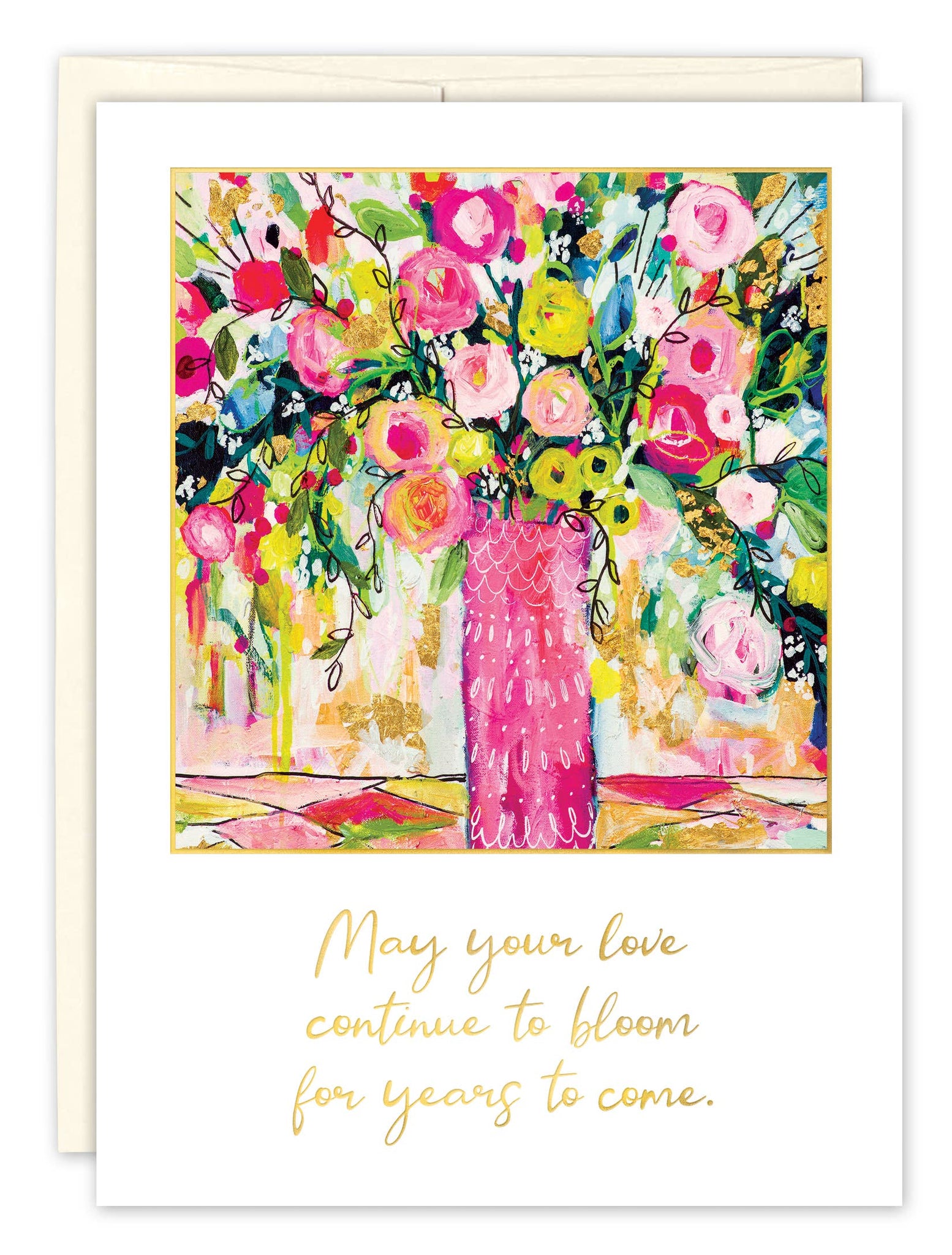 Greeting Card - Wedding Blooms