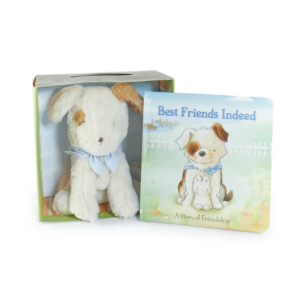Baby Book & Plush Doggy Box Set | Best Friends Indeed Skipit