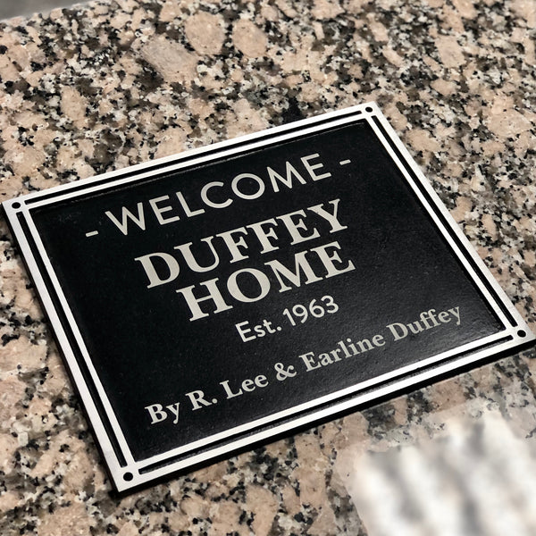 Cast Aluminum Plaques