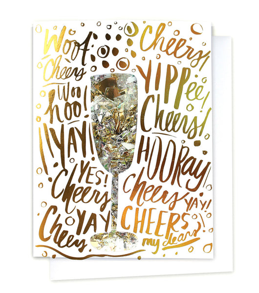 Greeting Card - Celebration Confetti Filled