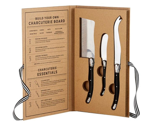 Charcuterie Essentials Book Box Gift Set
