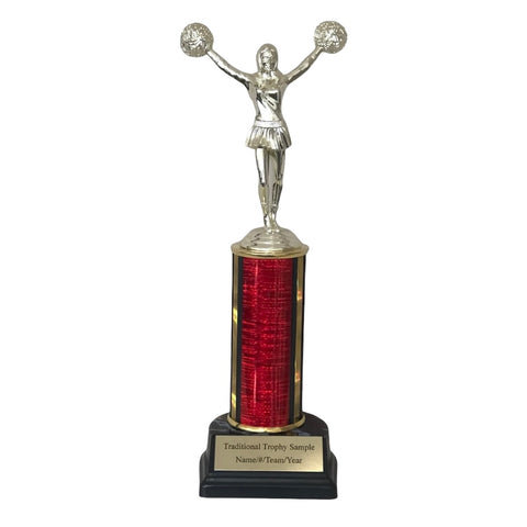column cheerleading trophy