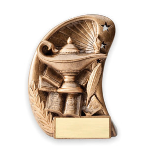 bronze academic trophy