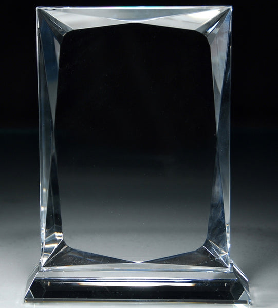 Crystal Award - Beveled Rectangle