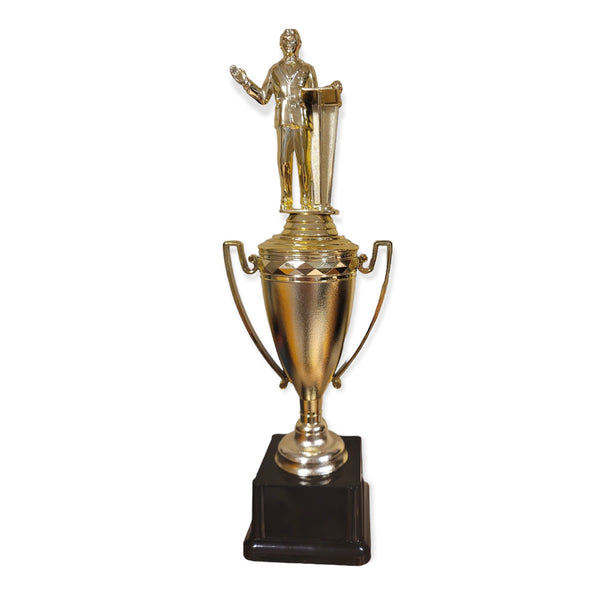 male debate trophy