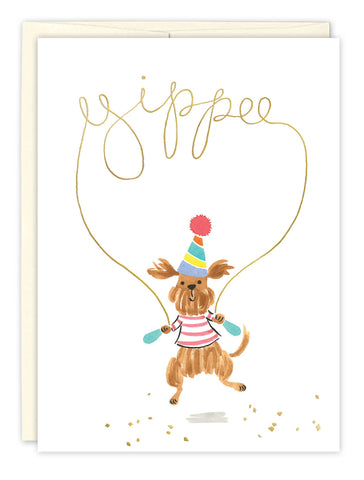 Greeting Card - Yippee Birthday Card