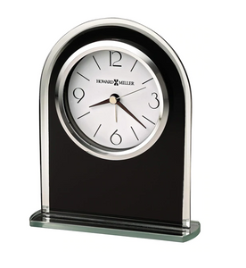 Howard Miller Ebony Luster Tabletop Clock