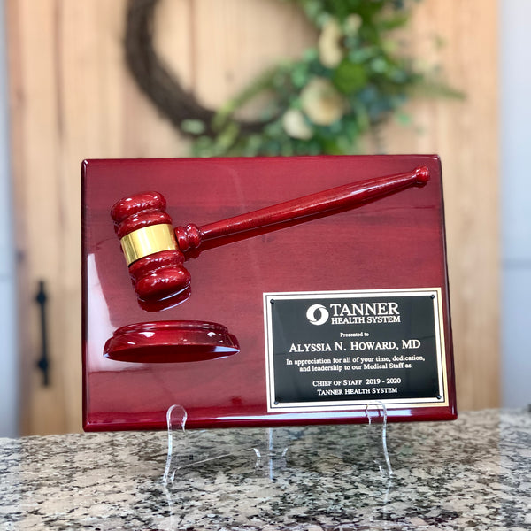 Gavel Plaques