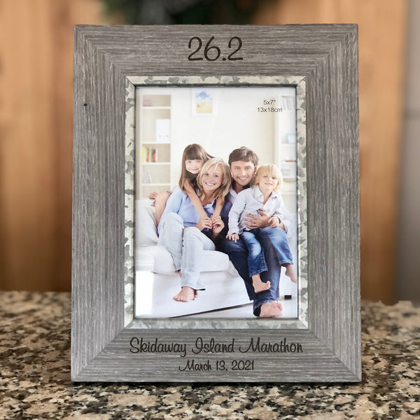 grey wood picture frame