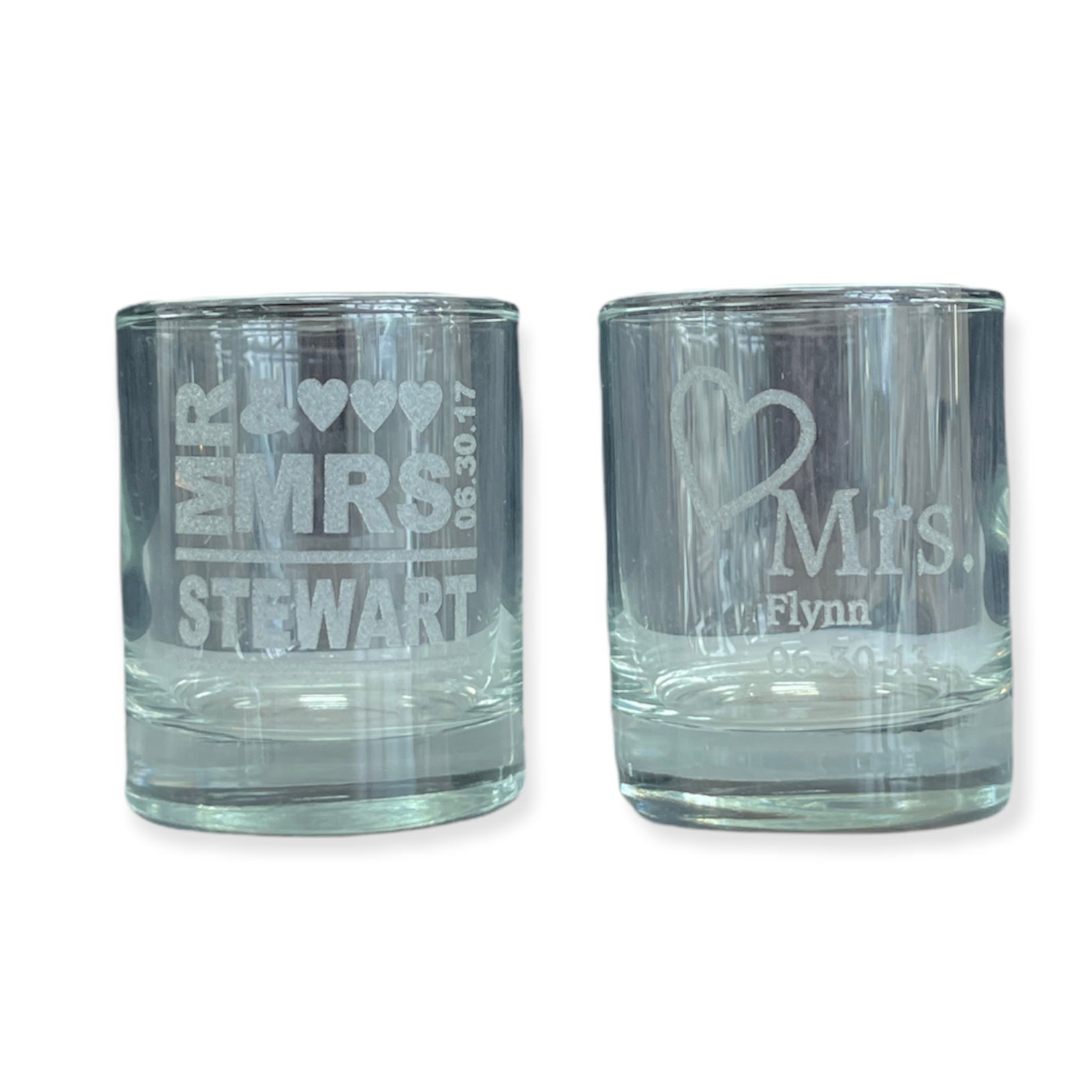 engraved shot glasses