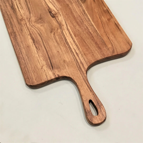 Cutting Board - Rectangle Acacia Wood w/ Handle